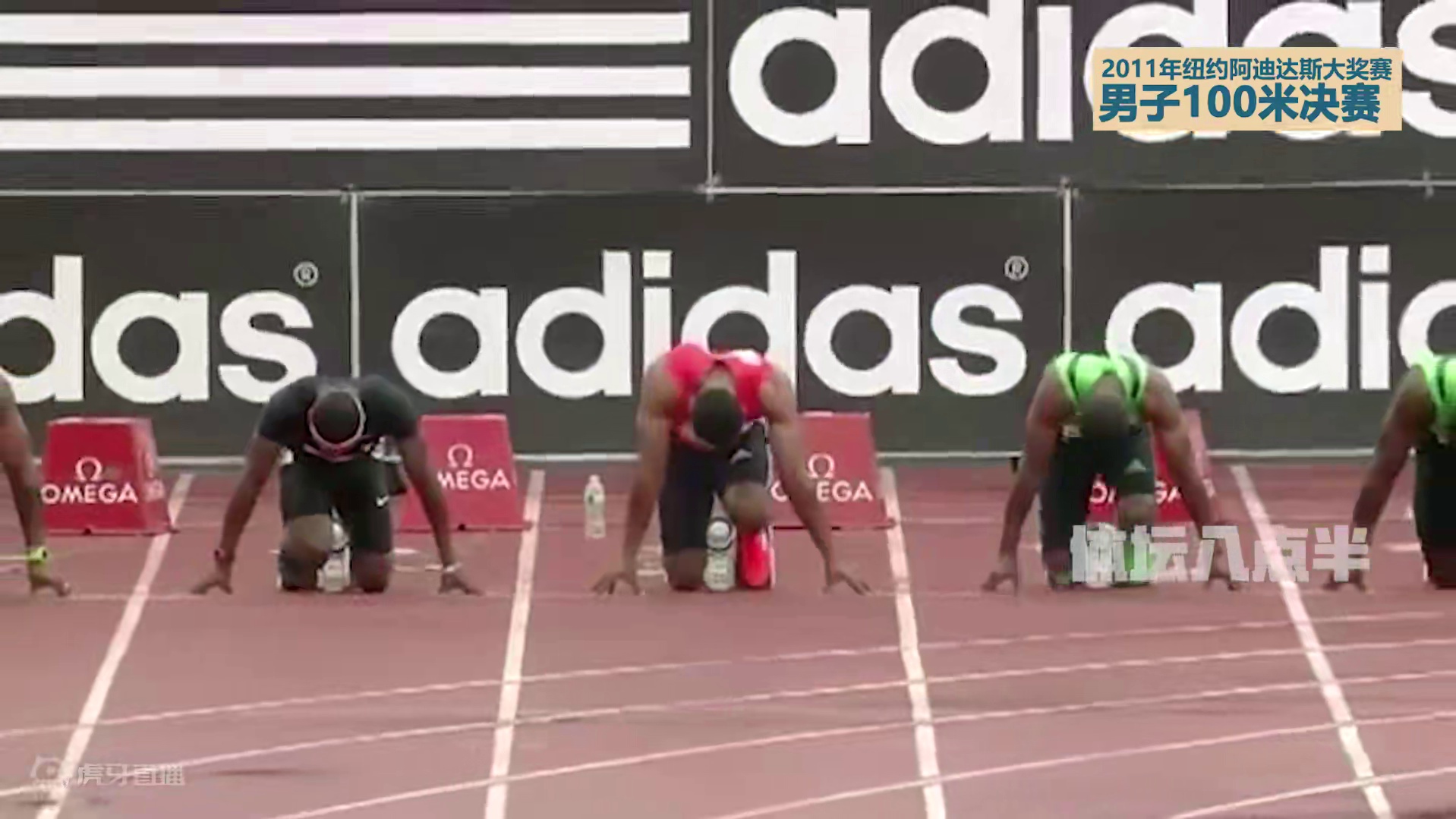 这样的比赛真的少见 比赛过程也太曲折了！估计运动员都崩溃了 #盖伊 #罗杰斯 #男子百米 #跑步 #