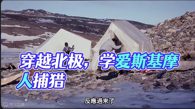 穿越变成爱斯基摩人，跟他们学捕猎做当地美食 #人文历史 #爱斯基摩人 #因纽特人 #北极 #美食 