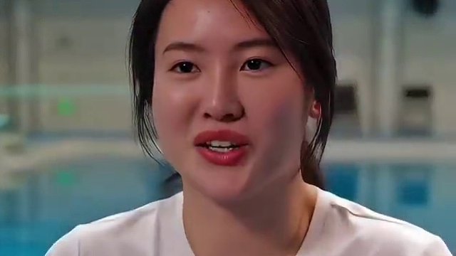 最美教练！陈若琳教练此女只应天上有人间难得几回闻，太美了！ #跳水 #陈若琳