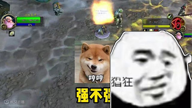 鱼竿法师登场，野外PK太上头，结果惨败于牧师 #魔兽世界 #魔兽怀旧服 #我们比你们多一个世界