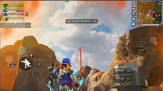 空空：谁能逃过我的钩爪！#高能英雄 #全新双英雄版本冰雪之歌