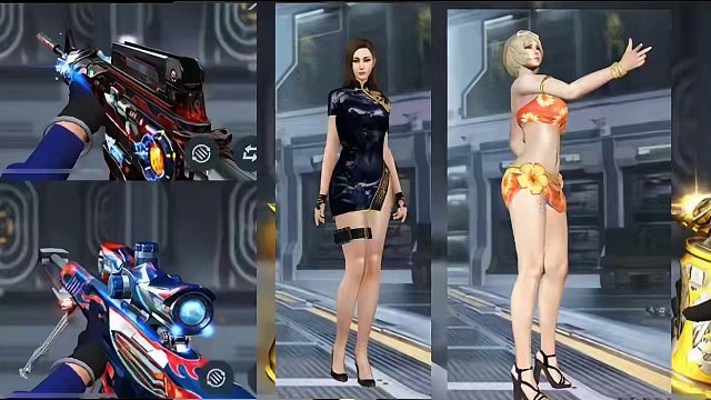 商场和钻石礼包即将更新，两个经典角色3月份版本新增防摔属性 #穿越火线枪战王者 #穿越火线手游 #穿