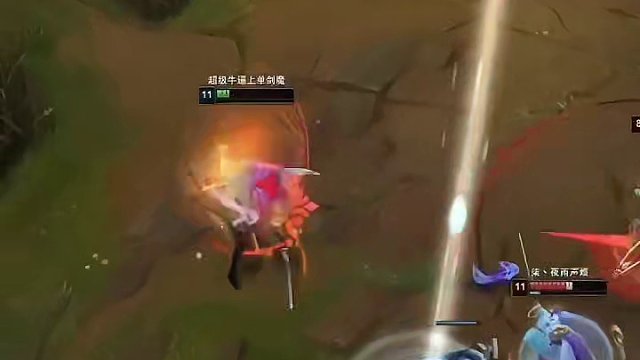 给剑姬近身距离尝试W骗W#lol英雄联盟