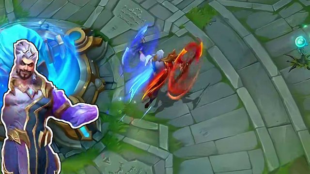 联盟手游德莱文黎明使者最高品质特效预览！#lol手游华彩迎春