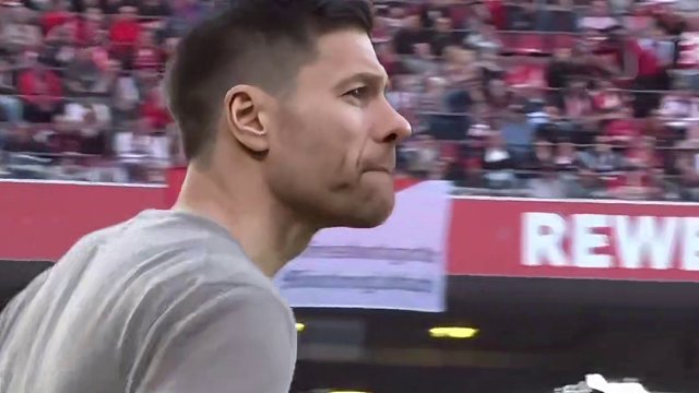 太强势了！#勒沃库森 2比0科隆 豪取6连胜，领先拜仁10分领跑 #阿隆索 带队各项赛事34场不败#