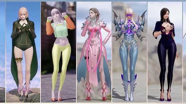 【方“周”暖暖】第6期：女枪、刀锋、半魔天空套染色混搭系列 #命运方舟 #命运方舟梦幻降临 #寻找命