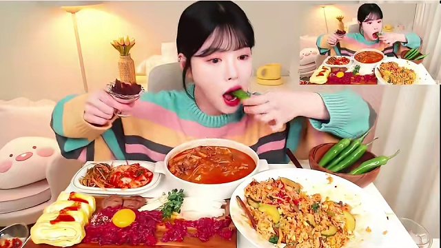 boki第一次直播吃东西#韩国吃货主播 #吃货日常 #爱美食爱生活 #韩国美食 #妈呀太香了