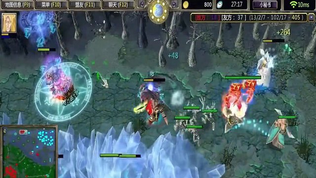 激情卡尔！继续青春DOTA！这样的APM可以吧 #DOTA 
#怀念游戏 
#青春 
#冰封王座