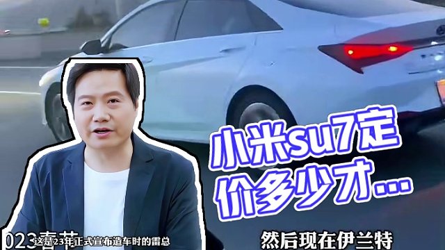 你觉得小米su7定价多少才能力挽狂澜呢？