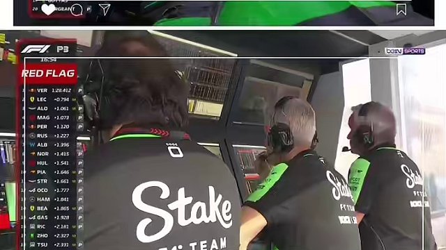 2024F1沙特大奖赛，第三次练习赛周冠宇赛车失控上墙，据分析事故原因是后胎温度过热导致赛车转向过度