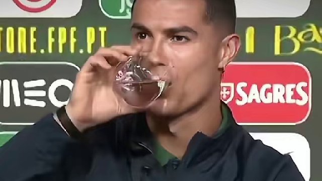 “球王C罗一直在喝的天然苏打水”#好物推荐#C罗