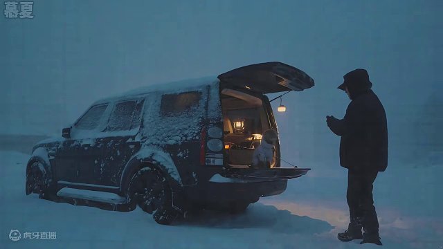 谁能拒绝在睡前看上一集超解压的沉浸式 #雪天露营  呢？