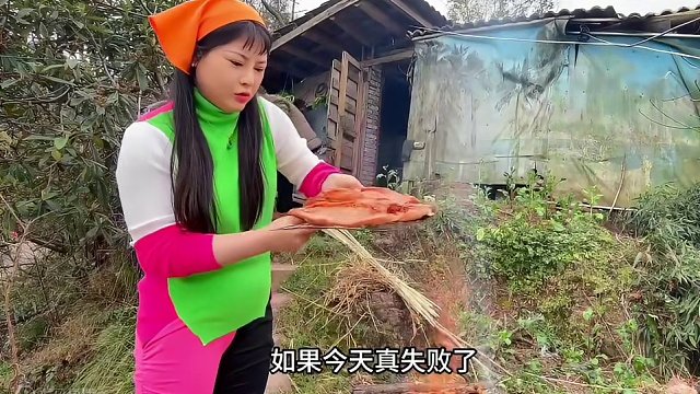 再次挑战户外烤鱼，拉上爸妈陪我一起折腾，结果又又又翻车了！ #杨美丽流浪记 #户外美食 #vlog 