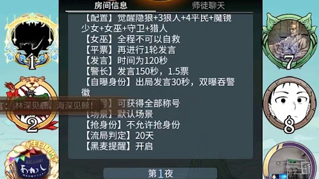 板子：镜隐迷踪。扑朔迷离大作战，不到最后一刻都盘不明白，都给好人盘哭了#狼人杀 #神秘狗 #网易狼人