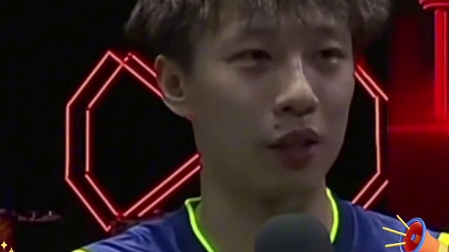 林高远赛后采访非常低调一直称赞马龙