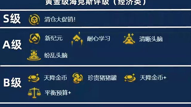 #云顶s11先锋创作 #云顶之弈s11画中灵 黄金级经济海克斯评级