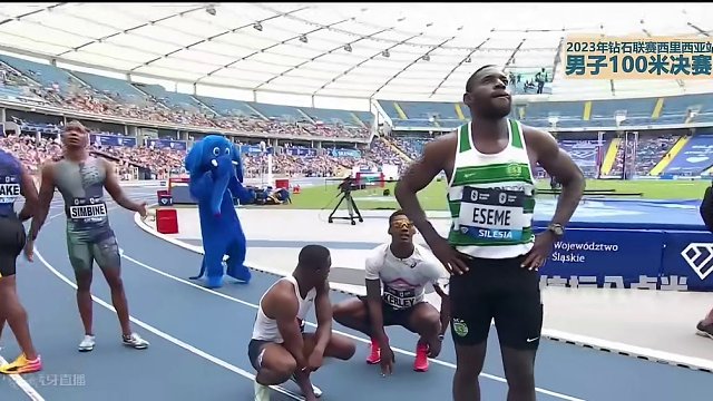 这么激烈的男子百米决赛真的少见 我放慢十倍也没看清谁夺冠了 #布雷克 #博尔特 #克利 #世界纪录 