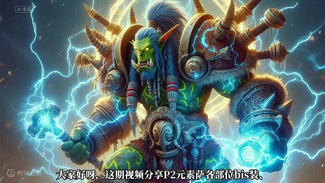 P2元素萨各部位BIS装分享魔兽世界plus探索赛季服 #魔兽世界 #魔兽世界plus #元素萨 #