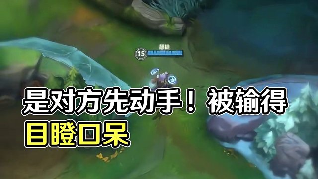 报告！是对面先动的手！