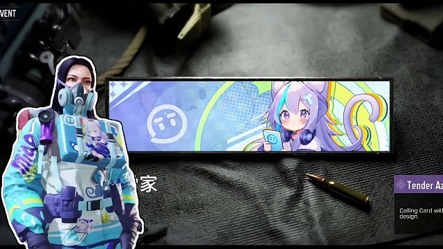 免费二次元联动皮肤！GKS-TT语音！#使命召唤手游