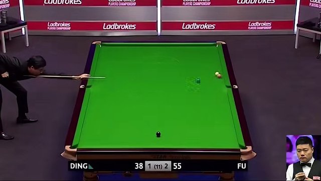 丁俊晖最强的逆转局，残局连续拿54分无瑕进攻，全程高难度操作 #斯诺克 #台球 #全民杆法秀 #台球