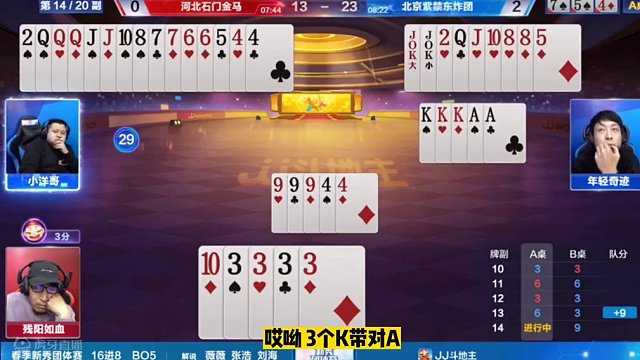 卧龙凤雏，斗地主绝配！#斗地主的百种姿势 #斗地主残局