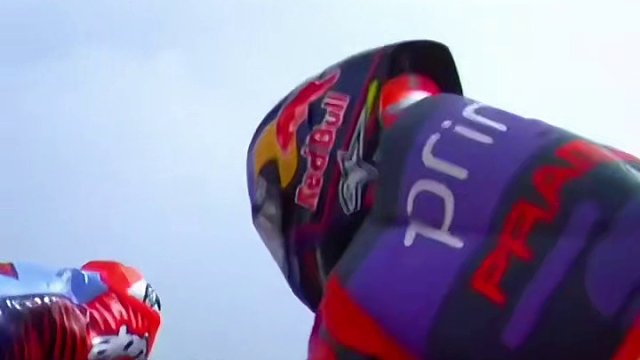 驾驶杜卡迪赛车首次登上颁奖台 第八位发车最后拿下冲刺赛第二  #motogp #马奎斯 #杜卡迪