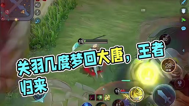 #王者荣耀 #秀出你的游戏神操作 #王者荣耀工作室 #关羽 #几度梦回大唐 关羽什么玩