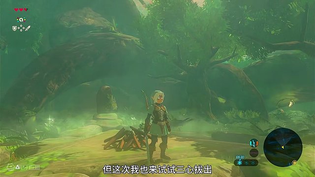 重生之我在旷野之息三心拔大师剑！ #塞尔达传说 #塞尔达传说旷野之息 #任天堂switch #主机游