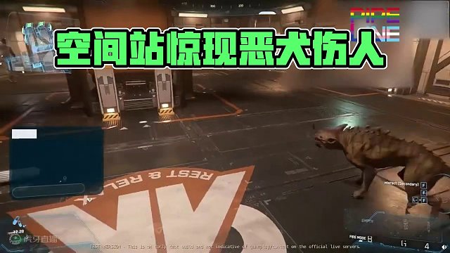 空间站惊现恶犬伤人！