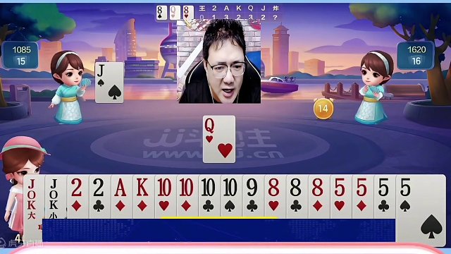 阿酒三炸天牌竟然没打赢？果然不愧是你，就非要贪#jj斗地主 #这操作都看傻了