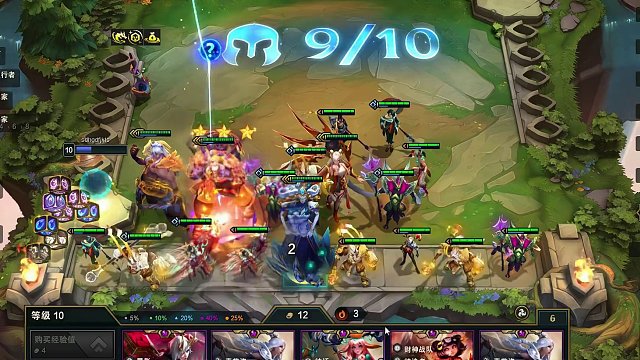 4-2 七张三星五费 嗯？万物退散？#云顶s11先锋创作 #云顶之弈s11赛季画中灵 #云顶S11画