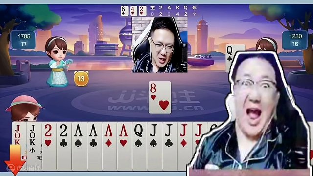 阿酒罕见一人四炸天牌，JJ斗地主八炸全响近在咫尺！#jj斗地主