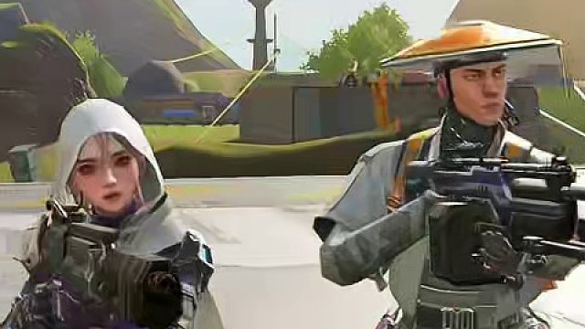 有人钢枪，有人伏地 不出意外的话刷到这条视频会被硬控18秒~#高能英雄  #全新双英雄版本冰雪之歌 