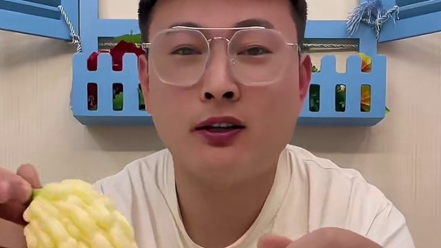 名字真好听苹果苦瓜 可以生吃甜度还很高#测评 #美食测评 #开箱 #真实测评 #水果