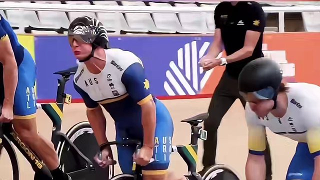 为什么场地自行车起步这么难#体育精神 #场地自行车 #比赛现场 #运动