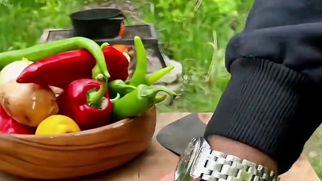 来个内脏套餐#户外美食 #美食制作分享 #外国美食