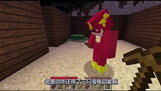 我的世界聯(lián)機(jī)生存：山姆大蜀和墨哥一起浪生存，有人一起么？_2