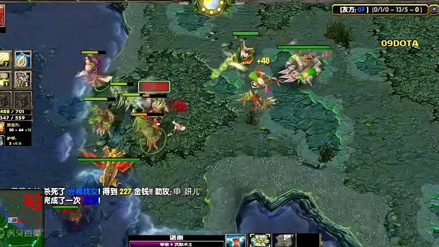 DOTA：09《翻盘沉默》1/3 中单遇上高手女王被压制 酒神中期梅肯续航 后期羊刀canrry！#