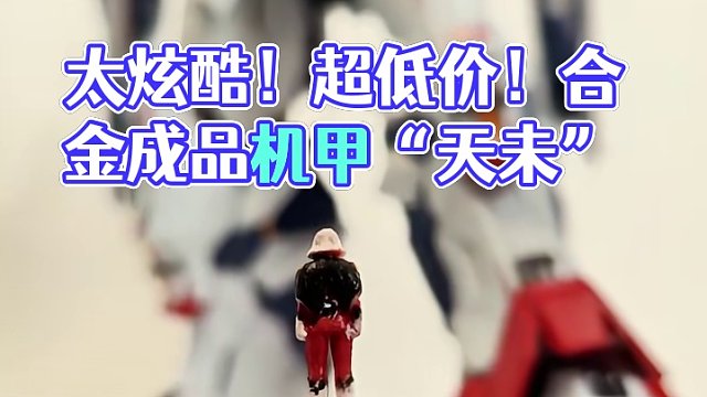 太卷了！不到三张！ 合金成品机甲可动模型“天未”#模型 #模玩 #男人至死是少年 #玩家豆皮 #宅男