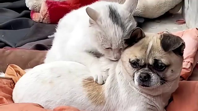 话说一半，把狗都吓懵了