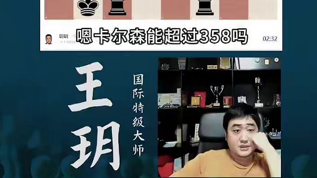 锦标赛2 格林菲尔德-痛失好局 （输棋） 锦标赛2 格林菲尔德-痛失好局 （输棋）#国际象棋 #比赛