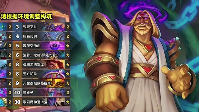 炉石卡组百科：第一回合秒杀对手！全面崛起！补丁后最强职业！ #炉石传说 #游戏风向标 #游戏杂谈 #