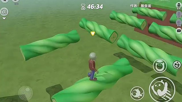 豌豆和僵尸哈哈哈好玩#蛋仔地图推荐 #蛋仔奇思妙想计划 #蛋仔派对