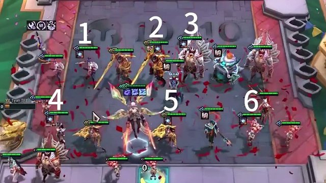 18剪纸的登神天使，大招有多离谱！ #云顶之弈 #云顶阵容推荐 