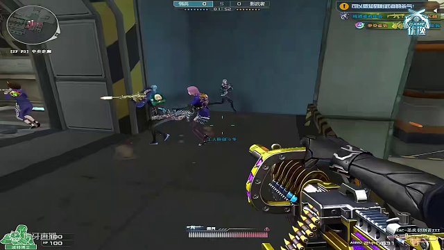 CF在当今版本掏出超模武器打暗影是种什么体验？快感不输生化半分 #cf #穿越火线 #cf青春返场