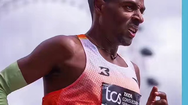 老将，贝克勒打破世界纪录，带给我们的不止感动 #2024伦敦马拉松 #贝克勒 #托拉 #哈跑圈 #2