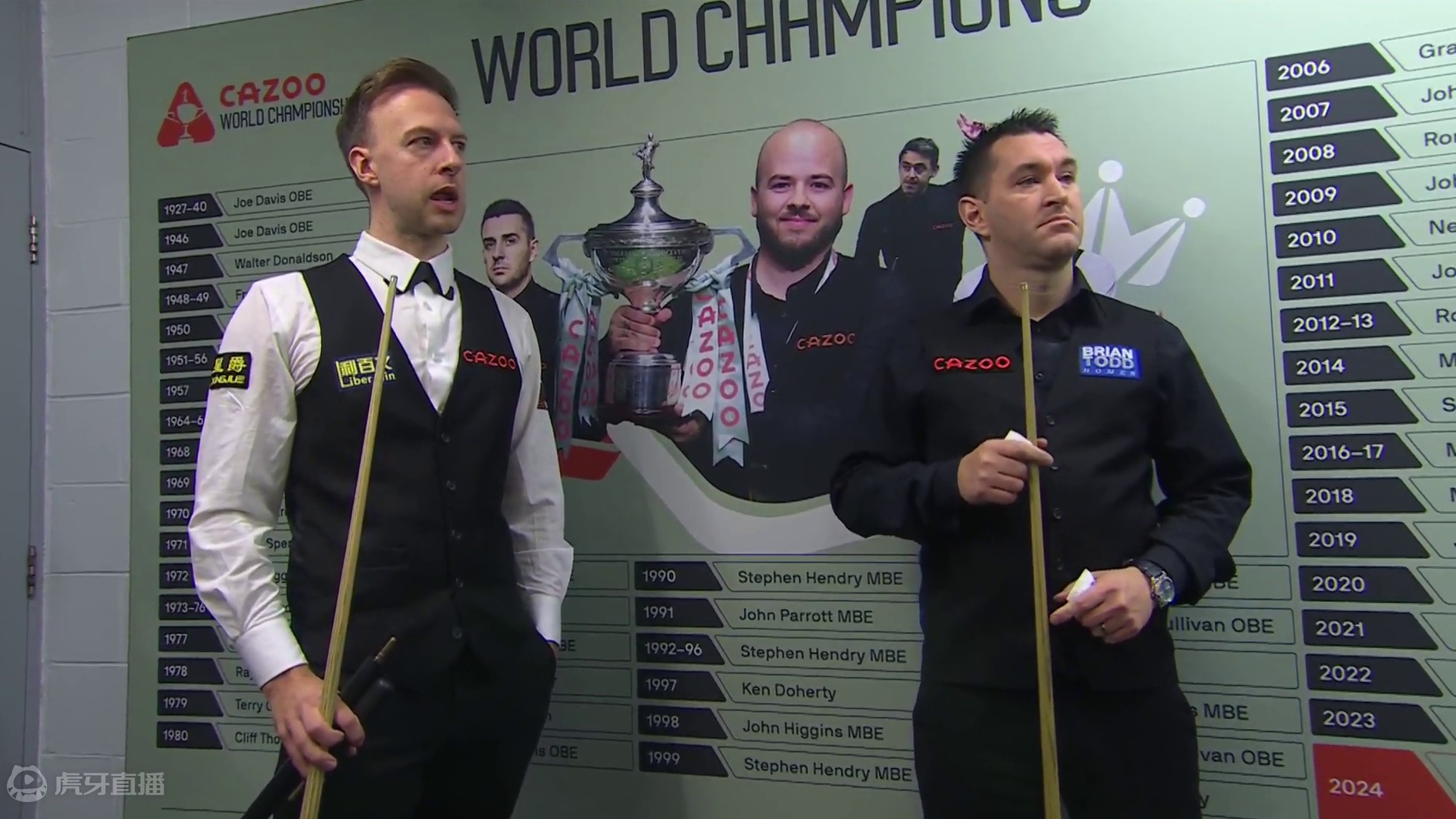 贾德·特鲁姆普 VS 汤姆·福德 2024斯诺克世锦赛 16强第2阶段 清流