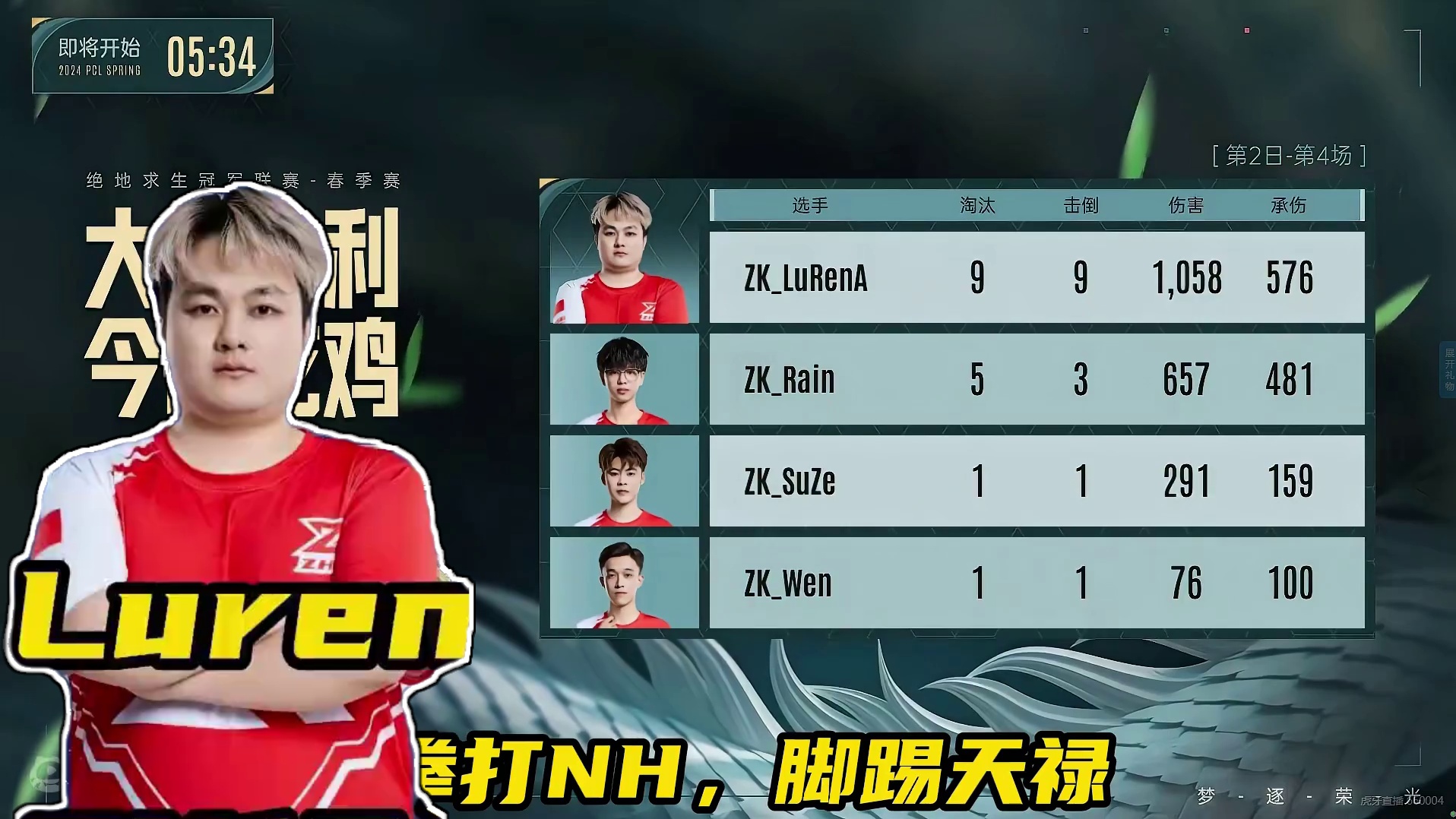 入炕穿搭V：Guisupubg 老将LuRen9杀，正班长ZK16杀吃鸡！#绝地求生 #吃鸡 #职业