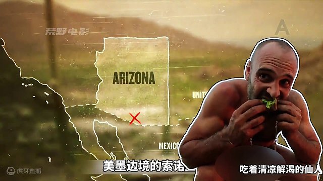 德爷索诺兰沙漠求生，逮只臭鼬吃烤肉，仙人掌水果收集好几种 #单挑荒野  #荒野求生  #野外生存  